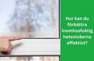 Hur kan du förbättra inomhusfuktighetsnivåerna effektivt