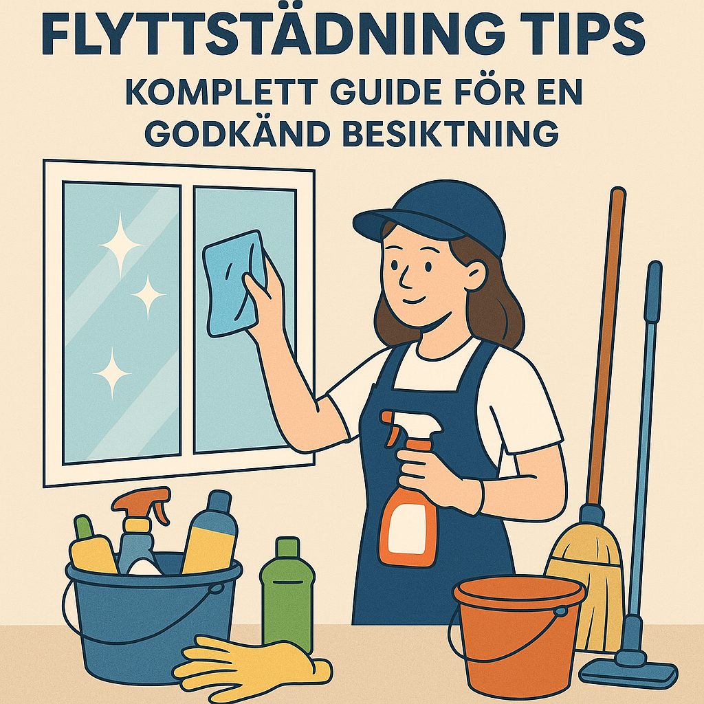 Flyttstädning Tips